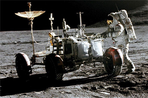 Pojazd elektryczny na księżycu