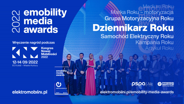 Konkurs e-Mobility Media Awards 2022